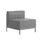 Flash Furniture Hercules Imagination Series Contemporary Gray Leathersoft Middle Chair ZB-IMAG-MIDDLE-GY-GG - alternate 9